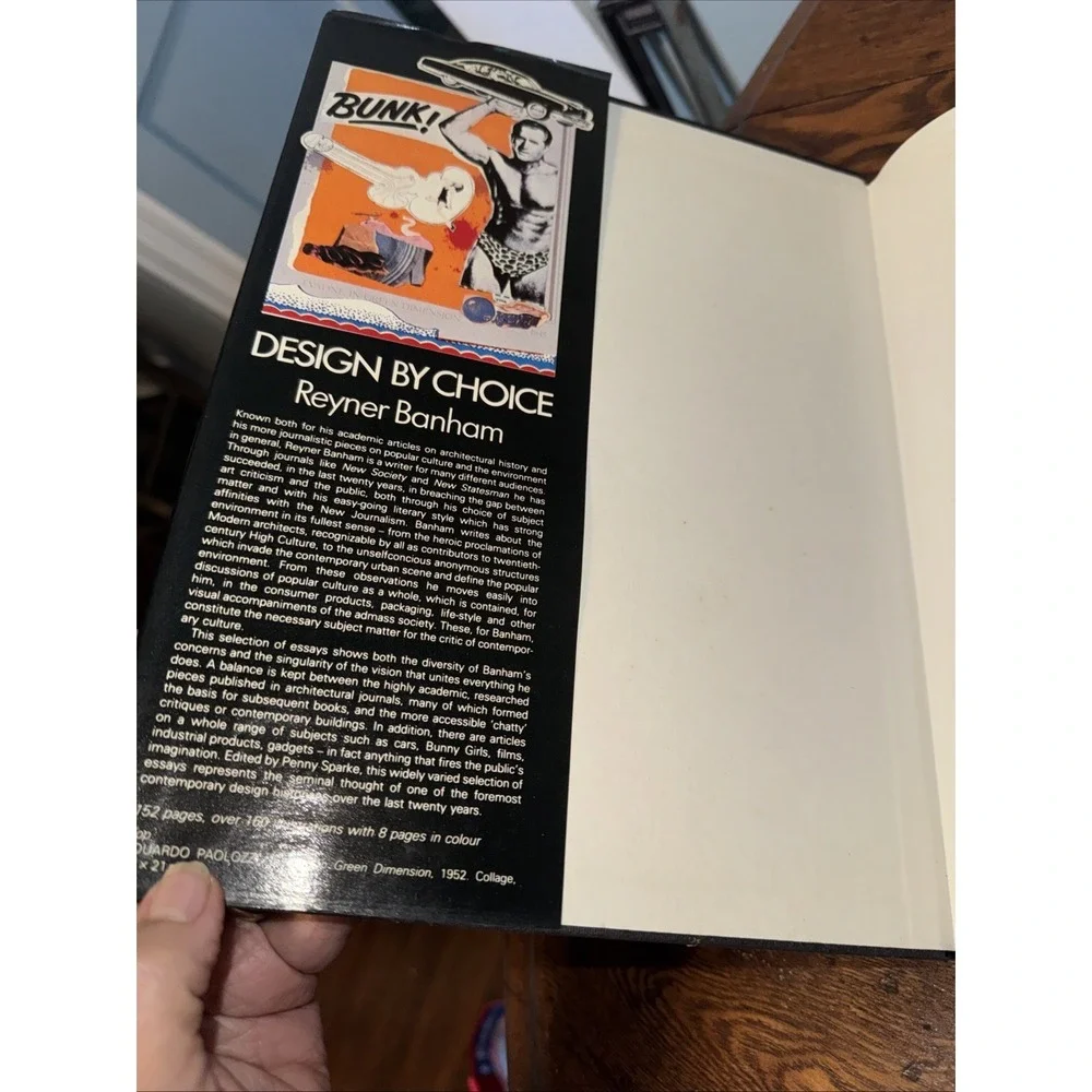 Design by Choice by Reyner Banham ed Penny Sparke Academy Editions, 1981